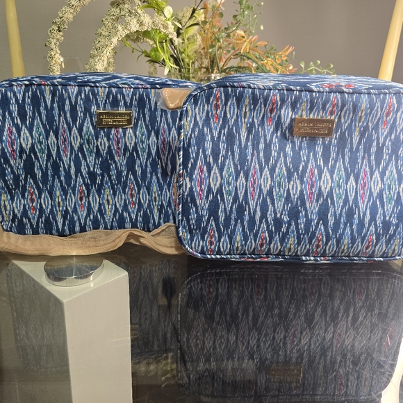 Aerin Lauder colorful makeup case x2 - Picture 12 of 12